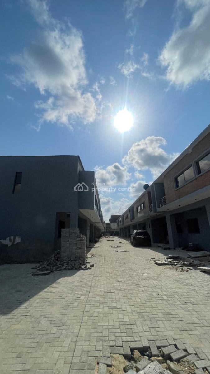 Brand New 4 Bedrooms Terraced Duplex, Sangotedo, Ajah, Lagos, Terraced Duplex for Rent