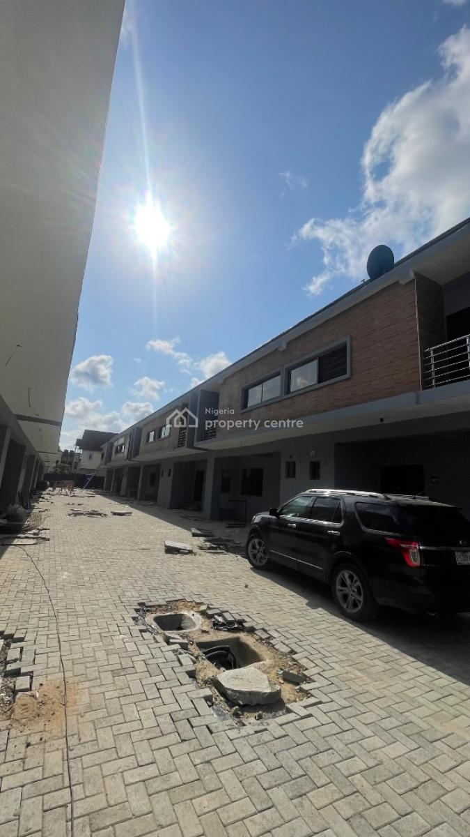 Brand New 4 Bedrooms Terraced Duplex, Sangotedo, Ajah, Lagos, Terraced Duplex for Rent