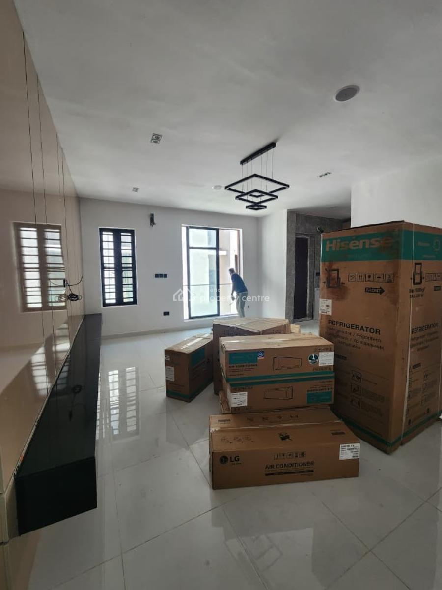 Luxuriously Finished 2bedroom Fitted with Ac and Refrigerator, Ologolo, Lekki, Lagos, Flat / Apartment for Rent