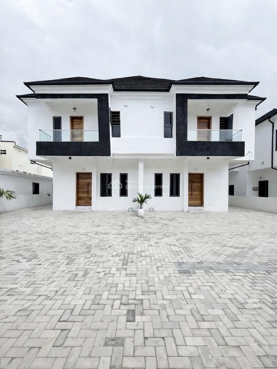4 Bedroom Semi Detached Duplex with Bq, Harris Drive, Vgc, Lekki, Lagos, Semi-detached Duplex for Rent