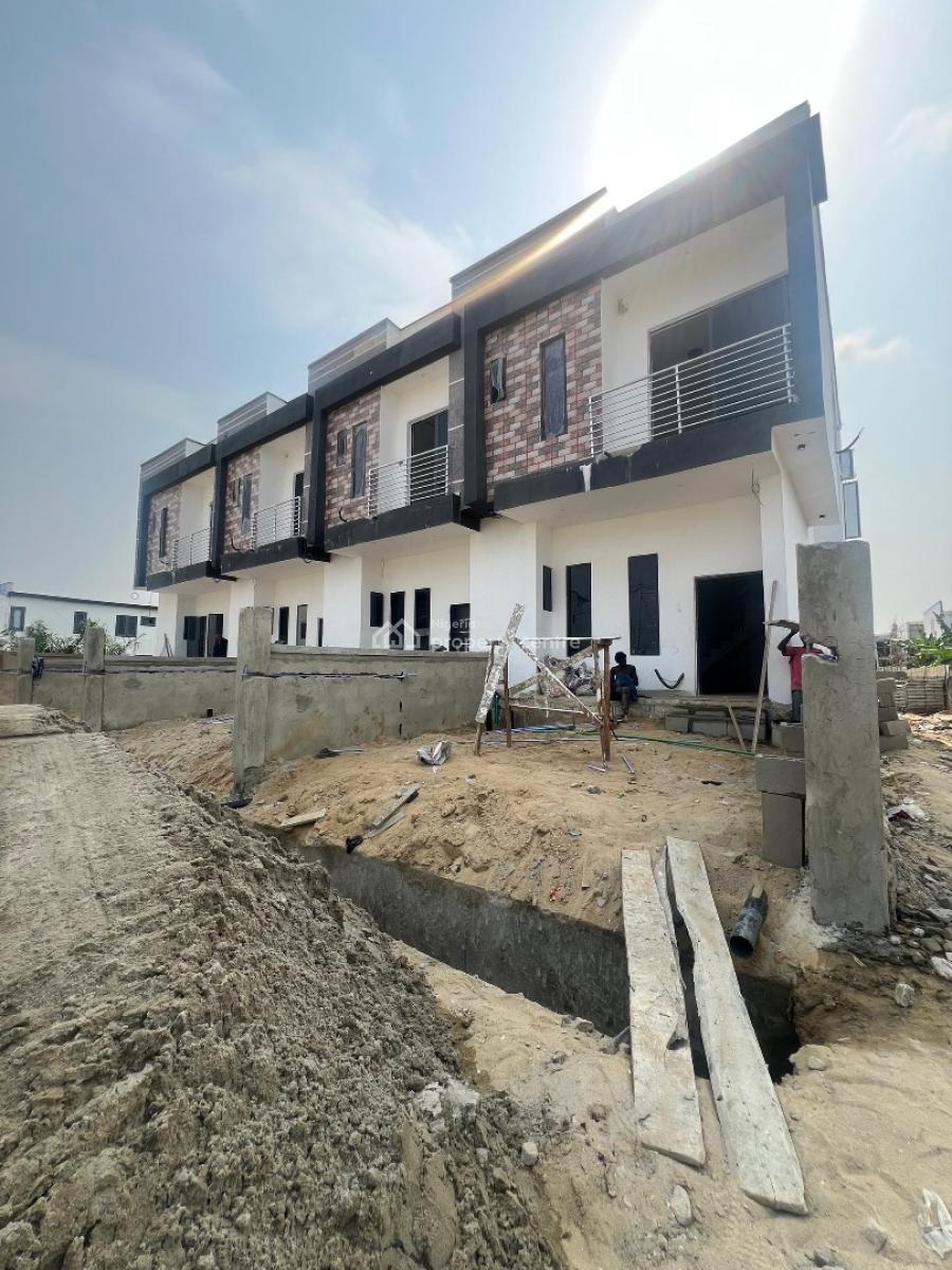 Elegant 2 Bedroom Terrace Duplex with Bq, Ajah, Lagos, Terraced Duplex for Sale