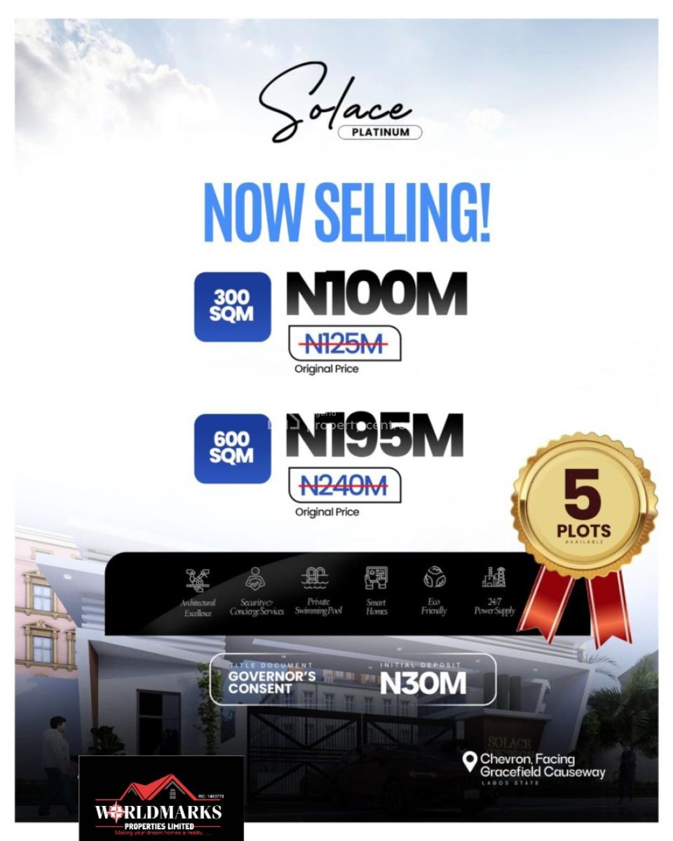 Residential Land with Cofo and Governors Consent, Chevron Drive, Lekki, Lagos, Residential Land for Sale