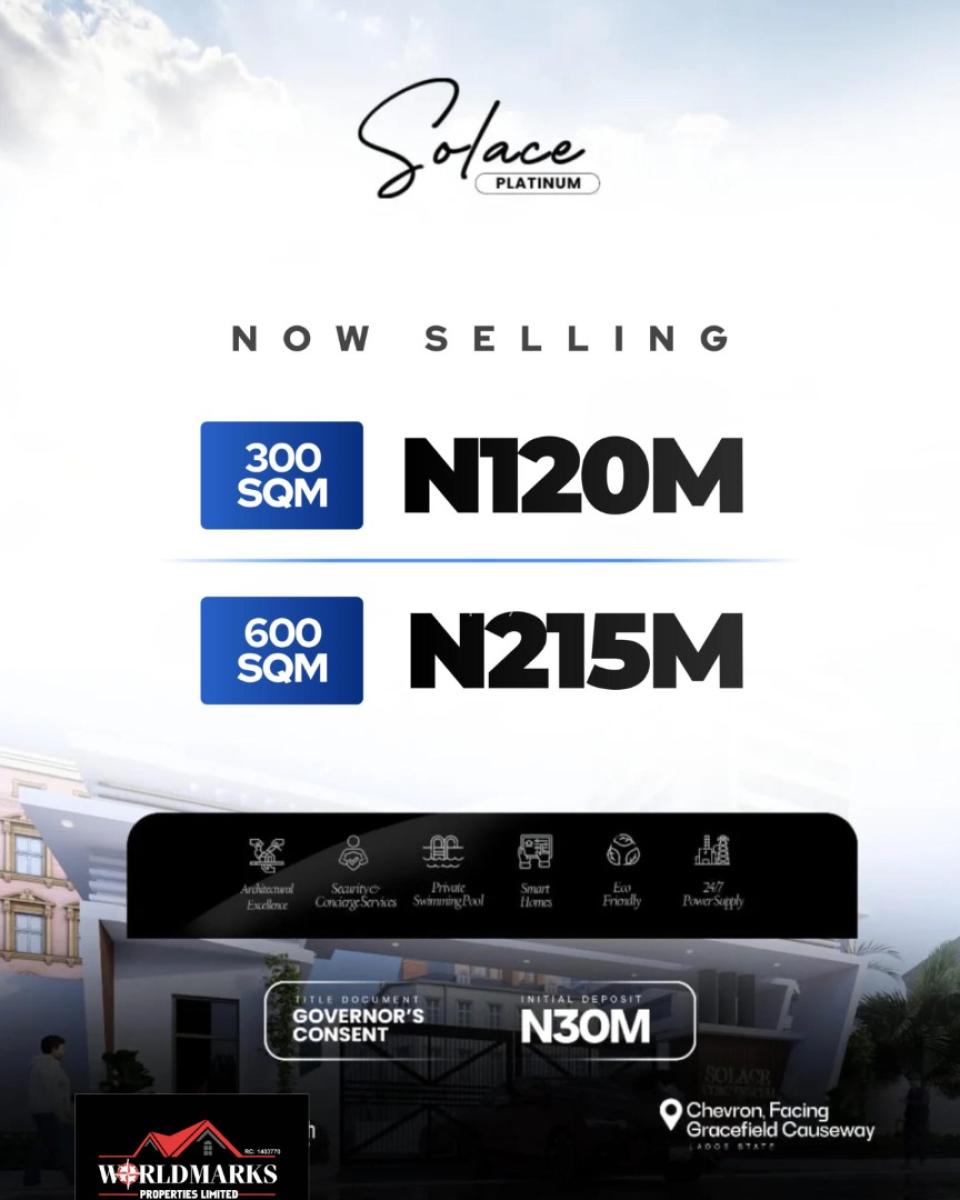 Residential Land with Cofo and Governors Consent, Chevron Drive, Lekki, Lagos, Residential Land for Sale