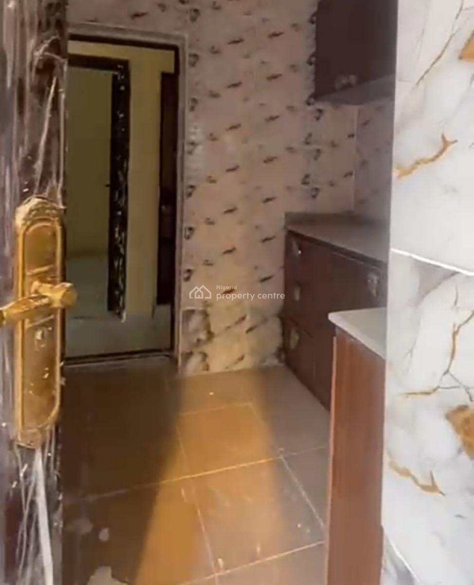 Newly Built Unit of Mini Flat at Sango Tedo { Video}, Near Crown Estate., Sangotedo, Ajah, Lagos, Flat / Apartment for Rent