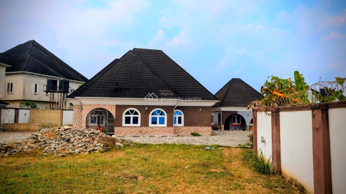 Standard 3 Bedroom Bungalow on a Large 900sqm Land for Purchase, Shelter Afrique Extension, Uyo, Akwa Ibom, Detached Bungalow for Sale
