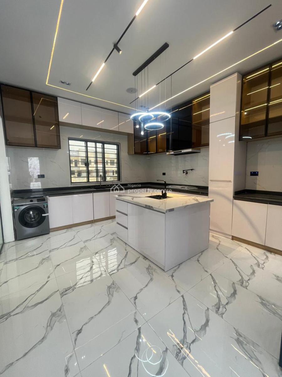 Gigantic 5 Bedrooms Duplex with Pool & Cinema, Chevron Drive, Lekki, Lagos, Detached Duplex for Sale