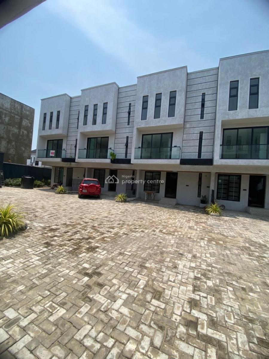 4bedroom Terrace Duplex House with Bq, Ikate Elegushi, Lekki, Lagos, Terraced Duplex for Sale