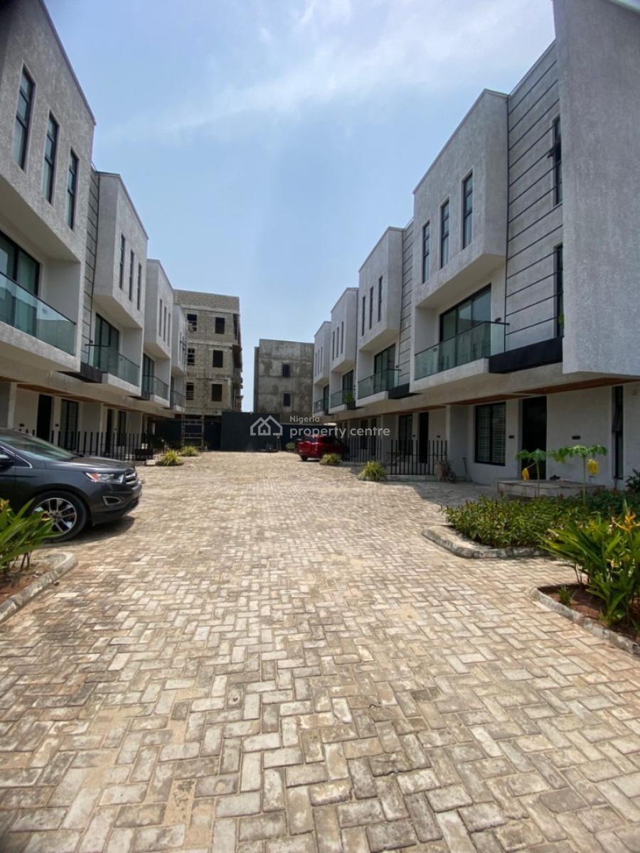 4bedroom Terrace Duplex House with Bq, Ikate Elegushi, Lekki, Lagos, Terraced Duplex for Sale