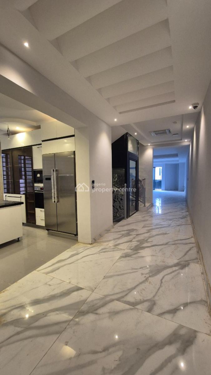Luxurious Smart Home 5 Bedroom Semi Detached Home with Private Elevator, Off Issac John Street, Ikeja Gra, Ikeja, Lagos, Semi-detached Duplex for Sale