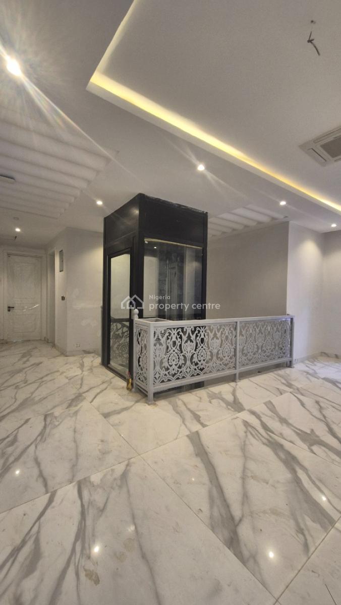 Luxurious Smart Home 5 Bedroom Semi Detached Home with Private Elevator, Off Issac John Street, Ikeja Gra, Ikeja, Lagos, Semi-detached Duplex for Sale