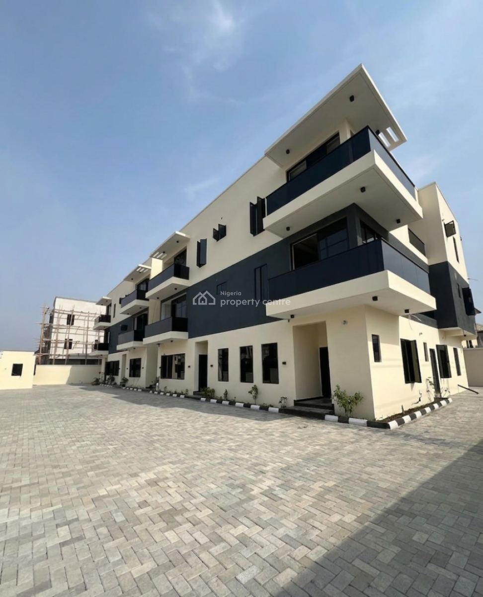 Spacious 3 Bedroom Terrace Duplex with Bq, Ajah, Lagos, Terraced Duplex for Sale