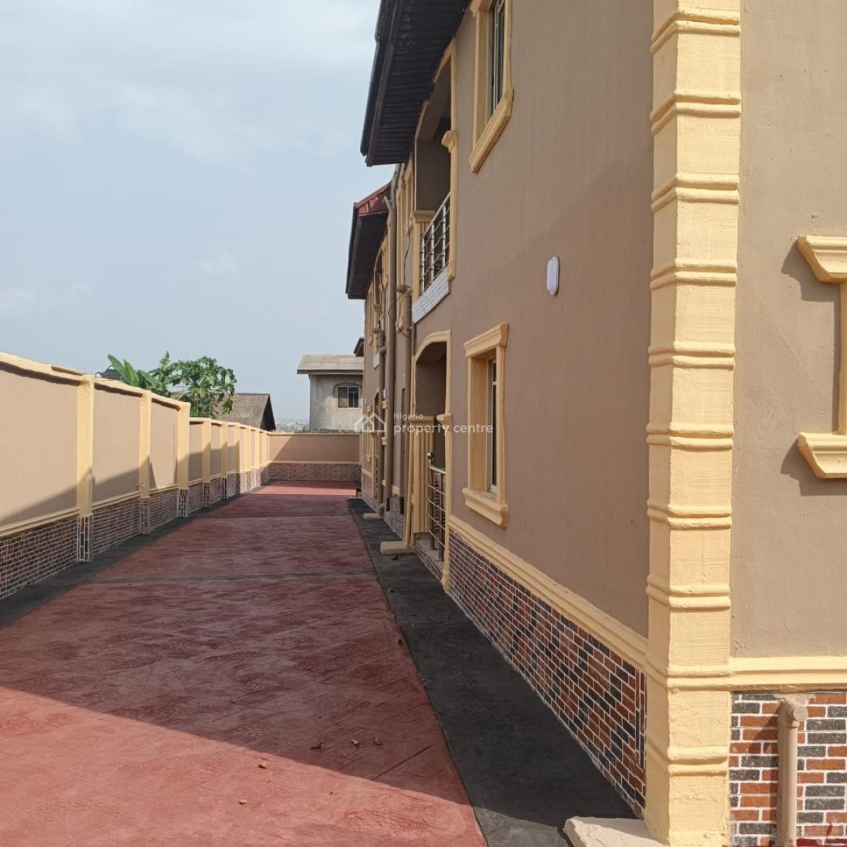 Vacant New 10 Flats(6 Unit 2 Bedroom Flat, 4 Unit Room & Parlour Self Contain), Agbado Station, By Iju Ishaga, Agbado, Ifo, Ogun, Block of Flats for Sale