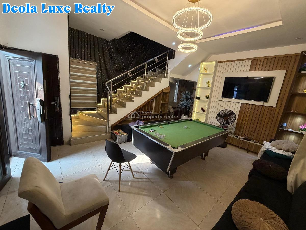 a Well Maintained 4 Bedroom Semi Detached Duplex with Inverter, By Mega Chicken, Ikota, Lekki, Lagos, Semi-detached Duplex for Rent