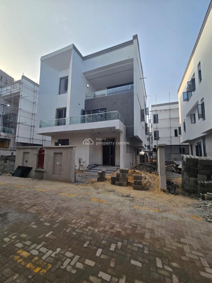 Enormous 5 Bedroom Duplex with a Bq and Its a Corner Piece, Lekki Phase 1, Lekki, Lagos, Detached Duplex for Sale