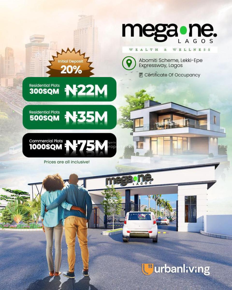 Land with C of O, Lekki-epe Expressway, Ibeju Lekki, Lagos, Residential Land for Sale