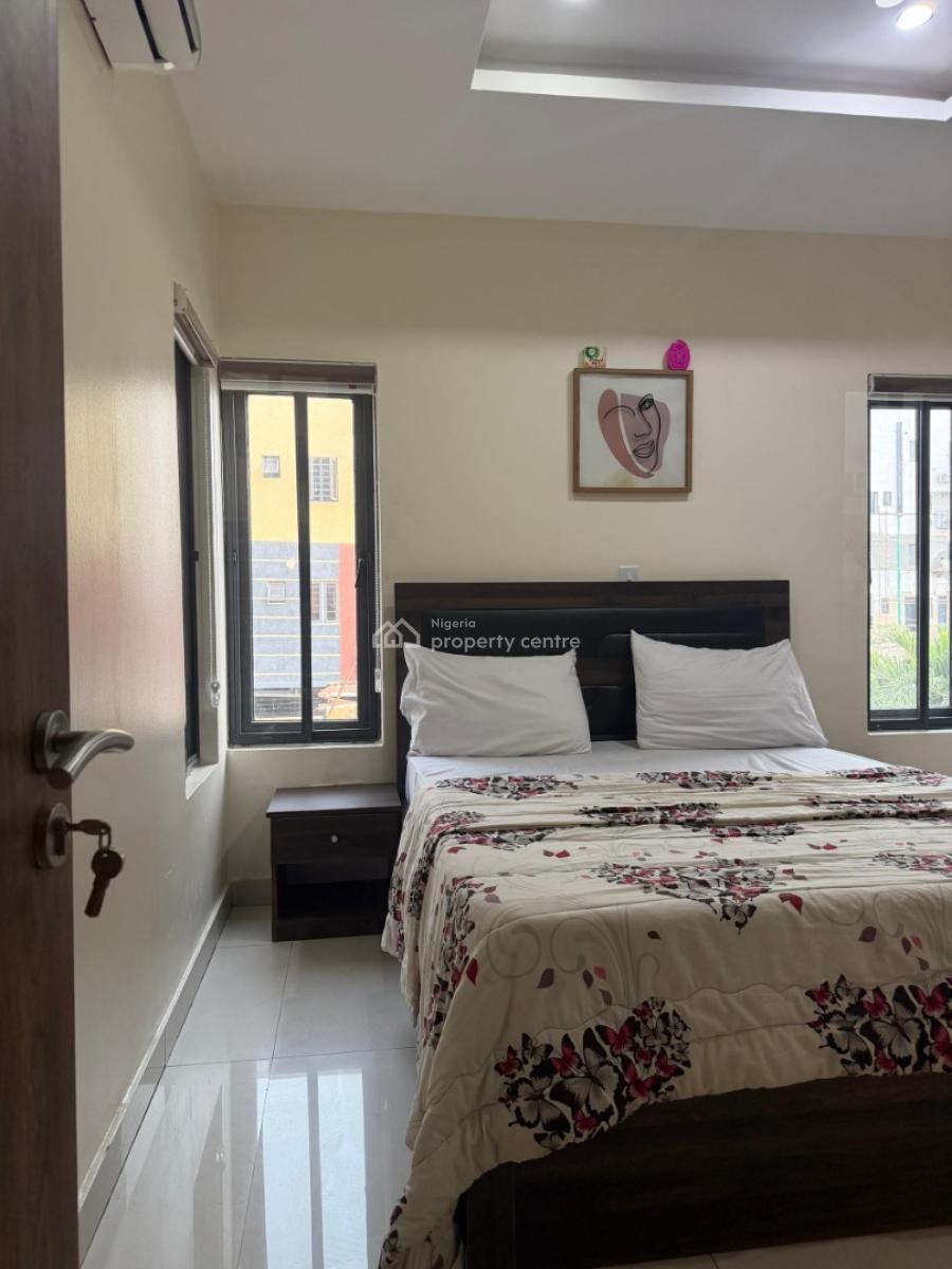 Fully Furnished 3 Bedroom Apartment with a Bq Available for a Coperate, Borno Way, Alagomeji, Yaba, Lagos, Flat / Apartment for Rent