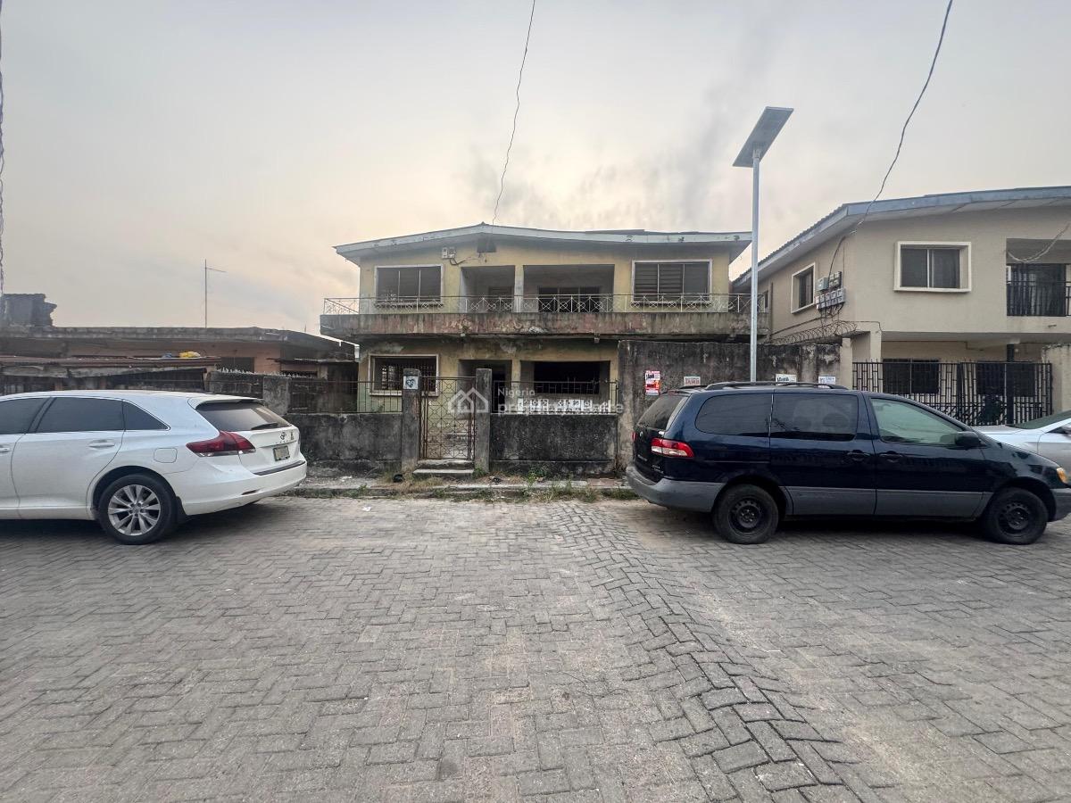 Gated 633sqm of Land with Demolishable Building, Close to Excellent Hotel, Ogba, Ikeja, Lagos, Mixed-use Land for Sale