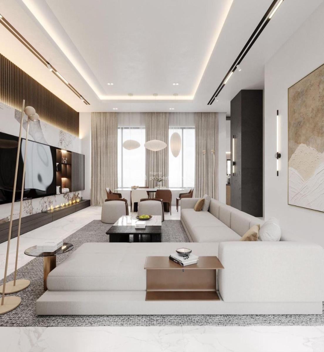 Exquisite 2 Bedroom Off Plan Apartment in a Prestigious Location, Awuse Estate, Opebi, Ikeja, Lagos, Flat / Apartment for Sale