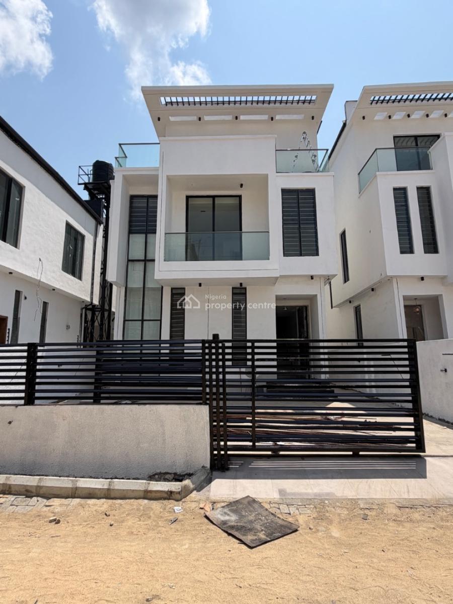 Spacious 5bedroom Fully Detached House with Pool, Chevron, Lekki, Lagos, Detached Duplex for Sale
