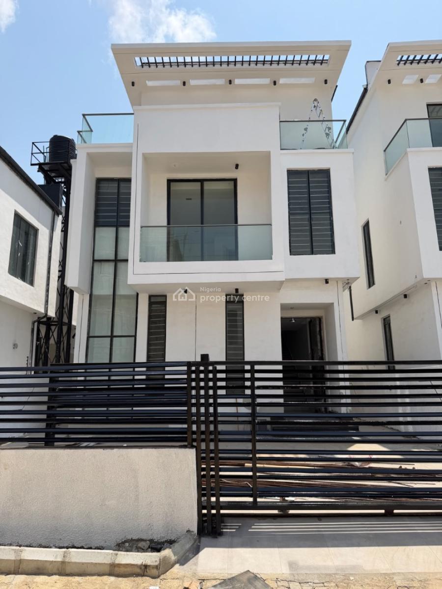 Spacious 5bedroom Fully Detached House with Pool, Chevron, Lekki, Lagos, Detached Duplex for Sale