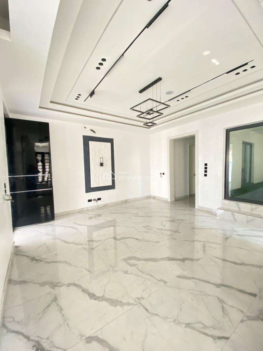 Luxury 5 Bedroom Fully Detached House + Study/gym, Pool, Bq, Ante Room, Chevron, Lekki, Lagos, Detached Duplex for Sale