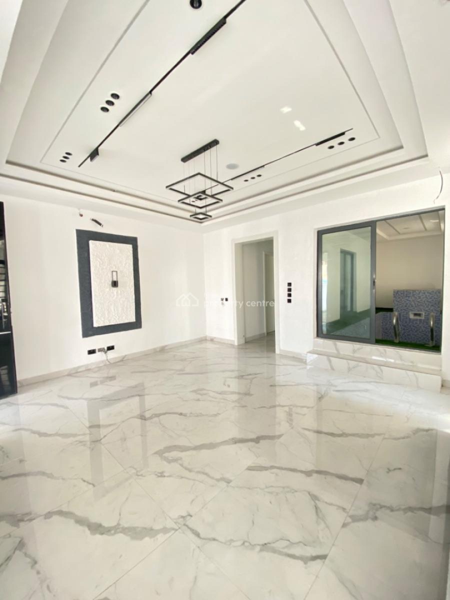 Luxury 5 Bedroom Fully Detached House + Study/gym, Pool, Bq, Ante Room, Chevron, Lekki, Lagos, Detached Duplex for Sale