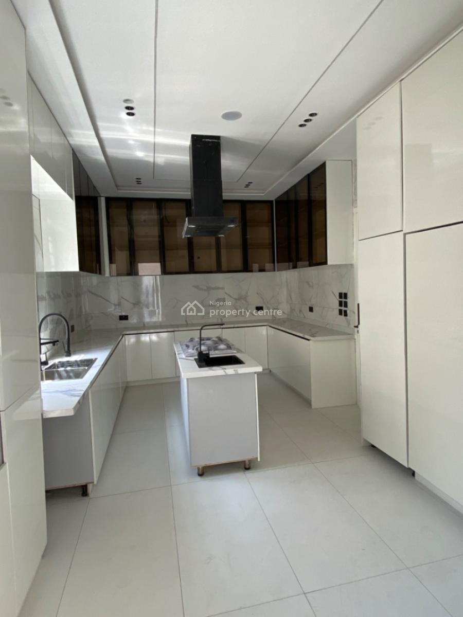 Luxury 5 Bedroom Fully Detached House + Study/gym, Pool, Bq, Ante Room, Chevron, Lekki, Lagos, Detached Duplex for Sale