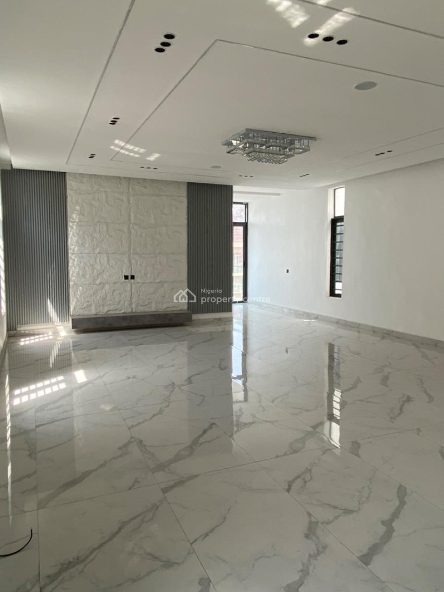 Luxury 5 Bedroom Fully Detached House + Study/gym, Pool, Bq, Ante Room, Chevron, Lekki, Lagos, Detached Duplex for Sale