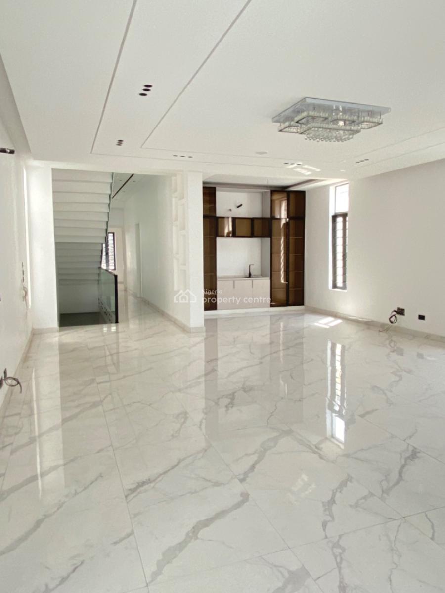 Luxury 5 Bedroom Fully Detached House + Study/gym, Pool, Bq, Ante Room, Chevron, Lekki, Lagos, Detached Duplex for Sale