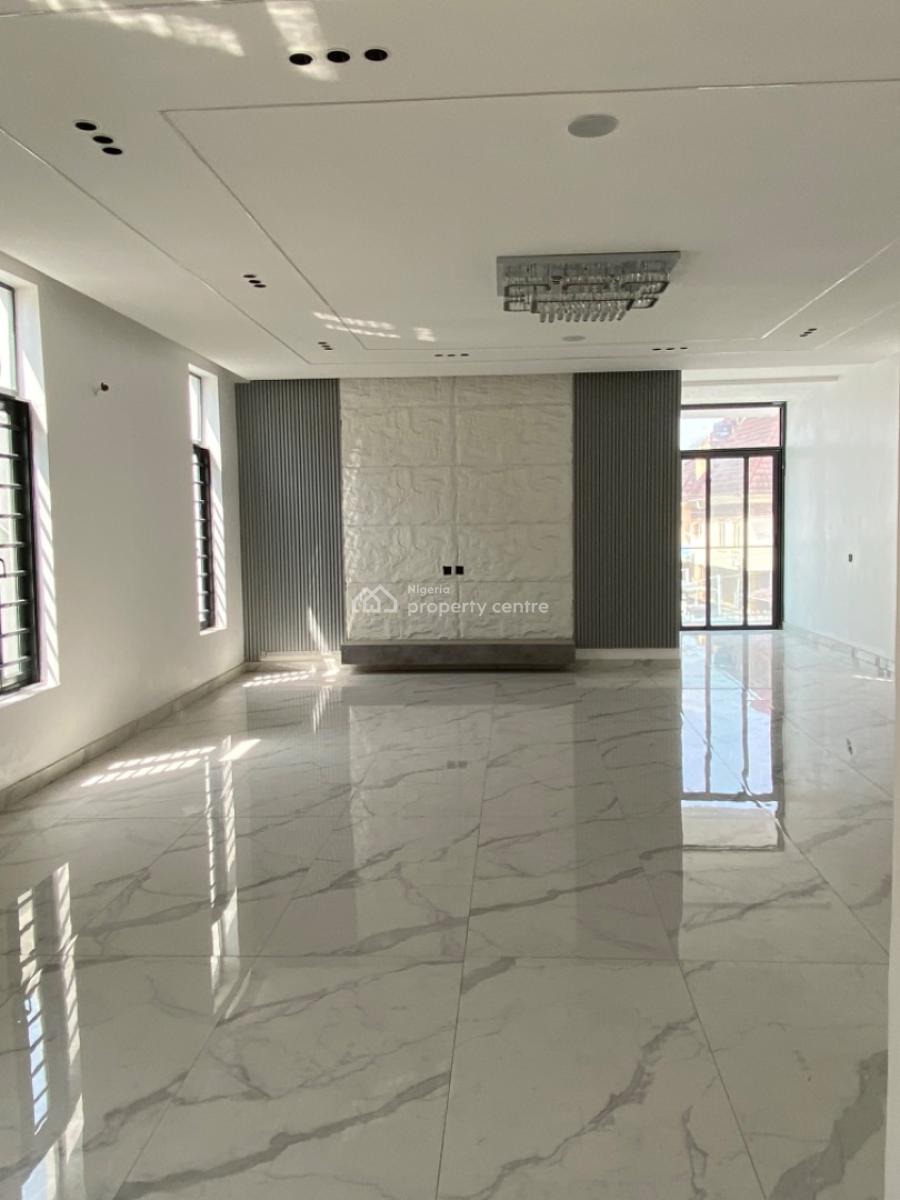 Luxury 5 Bedroom Fully Detached House + Study/gym, Pool, Bq, Ante Room, Chevron, Lekki, Lagos, Detached Duplex for Sale