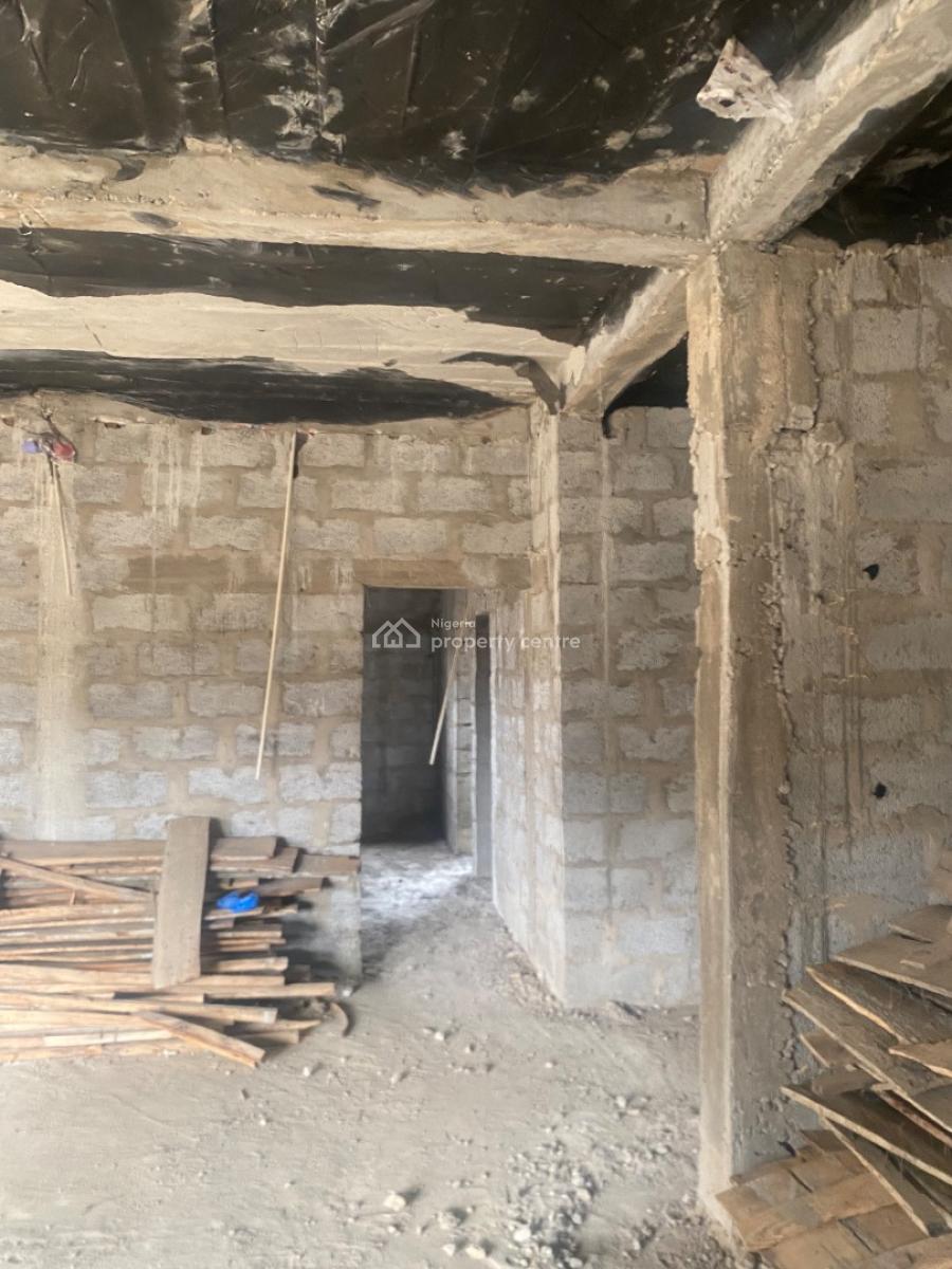 Luxury 4 Bedroom Carcass Duplex, Mercy Gold Estate Pykasa Airport Road, Pyakasa, Lugbe District, Abuja, Detached Duplex for Sale