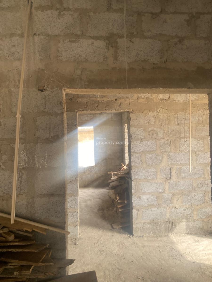 Luxury 4 Bedroom Carcass Duplex, Mercy Gold Estate Pykasa Airport Road, Pyakasa, Lugbe District, Abuja, Detached Duplex for Sale