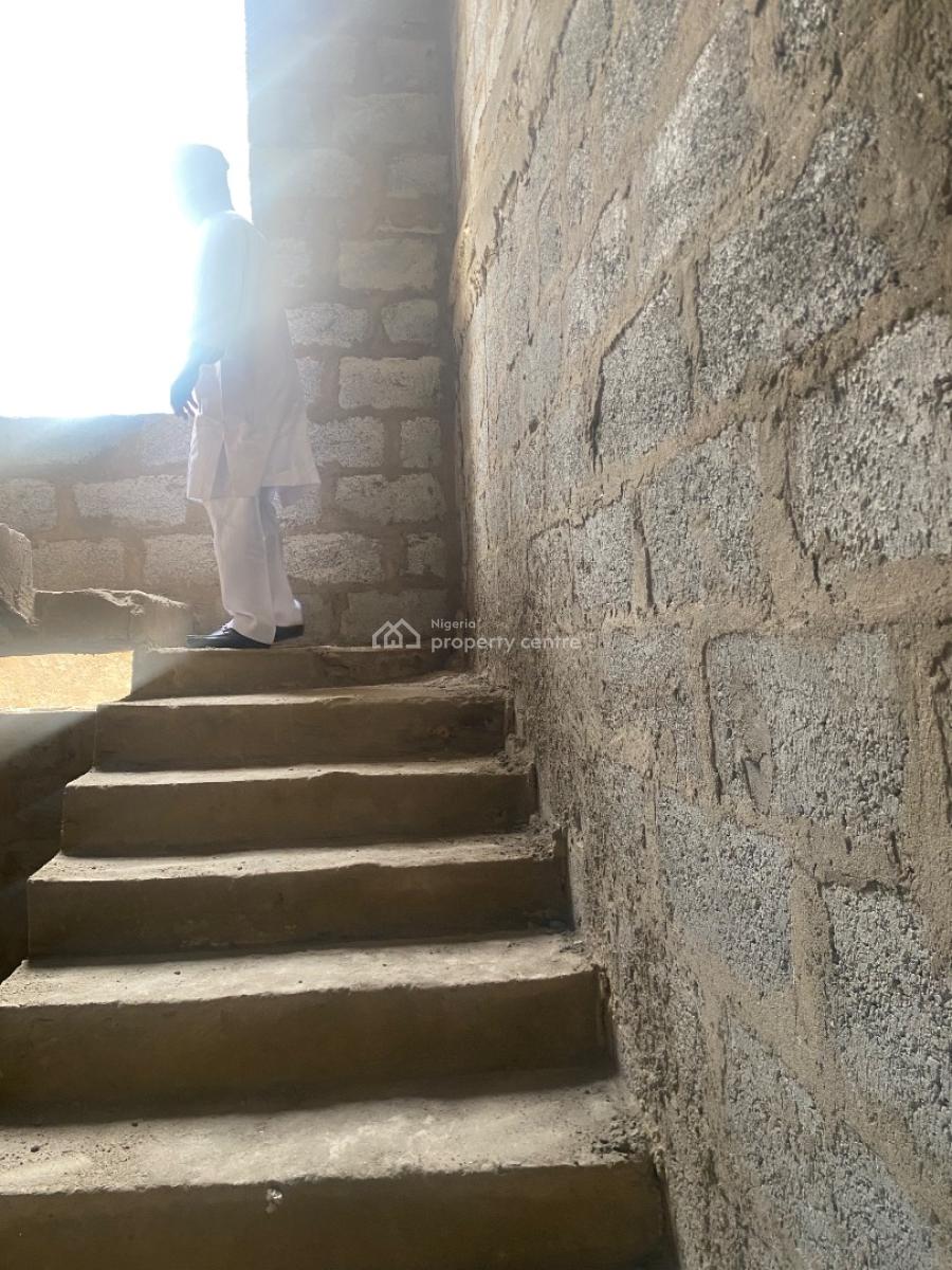 Luxury 4 Bedroom Carcass Duplex, Mercy Gold Estate Pykasa Airport Road, Pyakasa, Lugbe District, Abuja, Detached Duplex for Sale