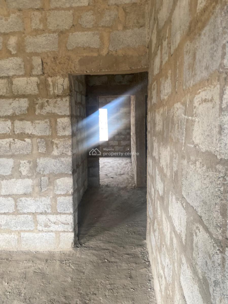 Luxury 4 Bedroom Carcass Duplex, Mercy Gold Estate Pykasa Airport Road, Pyakasa, Lugbe District, Abuja, Detached Duplex for Sale