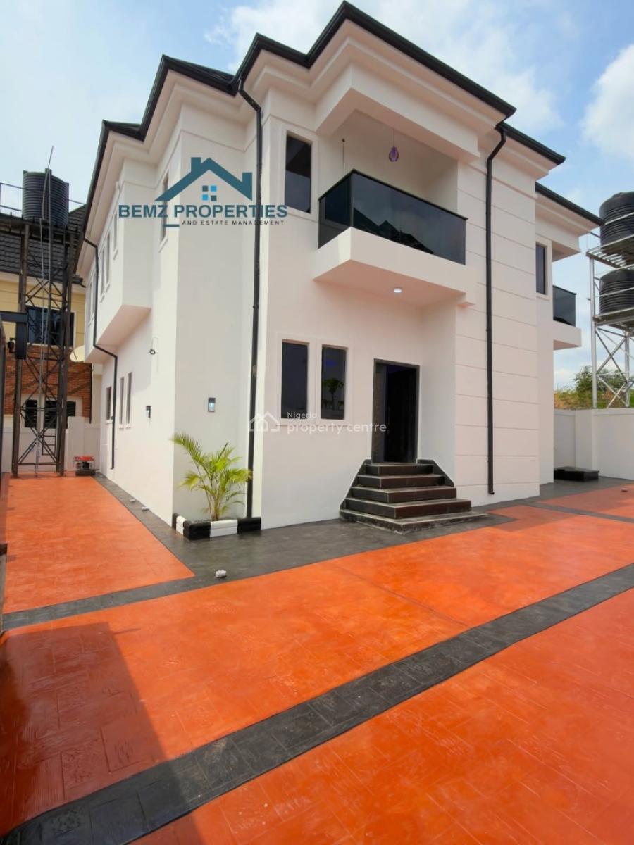 Spacious Newly Built 4 Bedroom Detached Duplex in a Serene Environment, Trans Ekulu, Enugu, Enugu, Detached Duplex for Sale