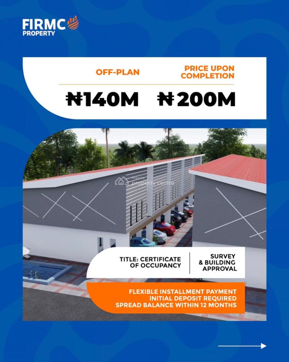 Affordable Off-plan 4 Bedroom Terraced Duplex, Ipaja, Lagos, Terraced Duplex for Sale