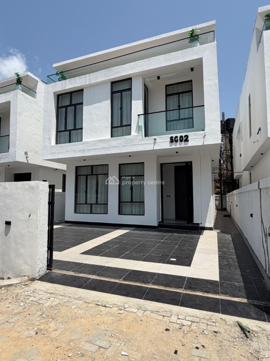 Spacious 5 Bedroom Fully Detached House with Bq, Chevron, Lekki, Lagos, Detached Duplex for Sale