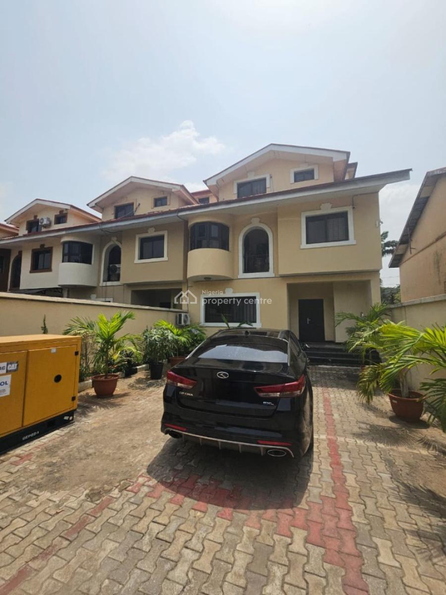 Furnished 4 Bedroom Terrace Duplex with Bq, Osborne, Ikoyi, Lagos, Terraced Duplex for Rent