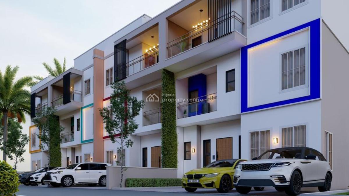 5 Bedroom Terrace Duplex with Guest Chalet (semi-finished), Games Village, Kaura, Abuja, House for Sale