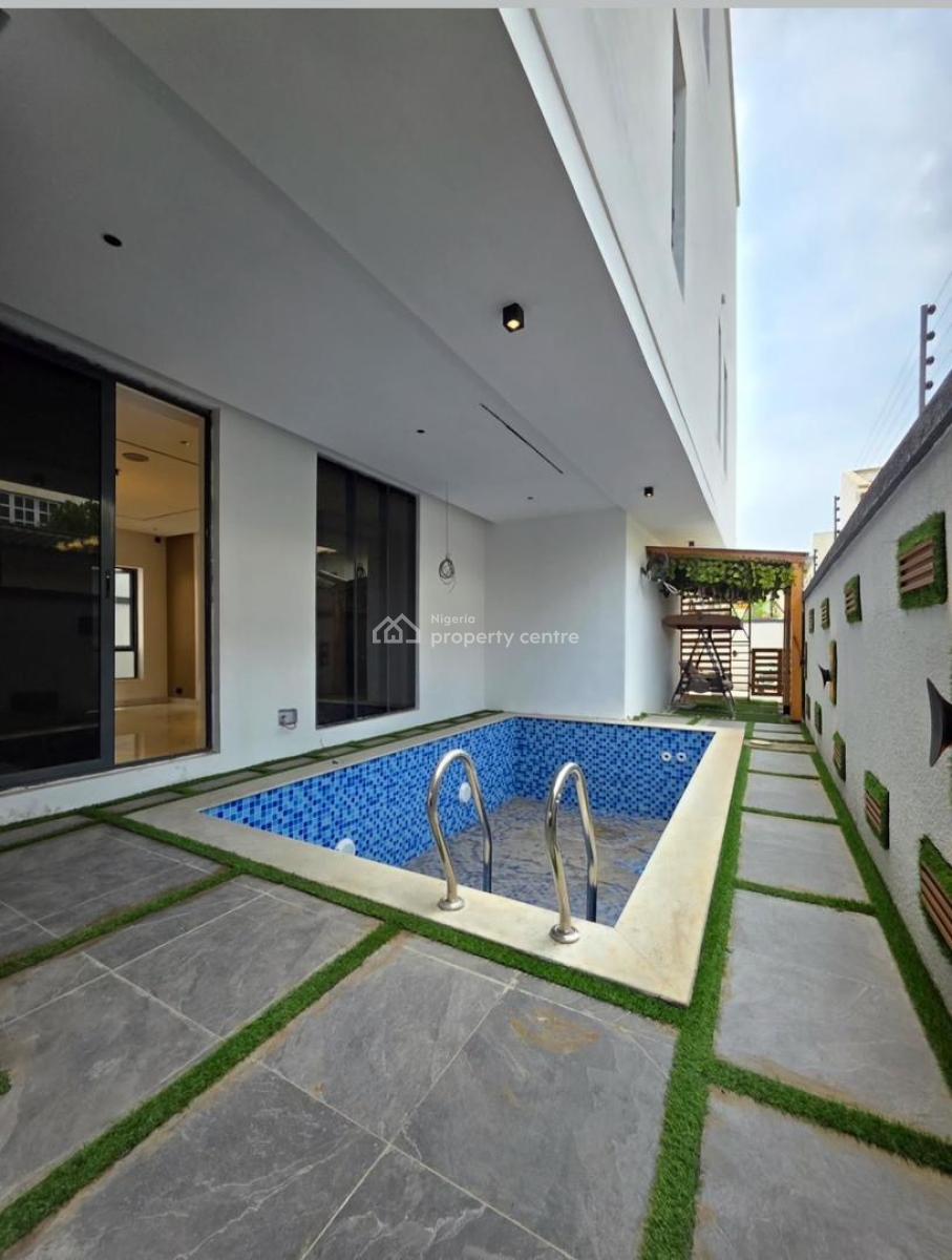 Amazing Newly Built Luxury Finished 5 Bedroom Detached Home with 2 Bqs, Lekki Phase 1, Lekki, Lagos, Detached Duplex for Sale