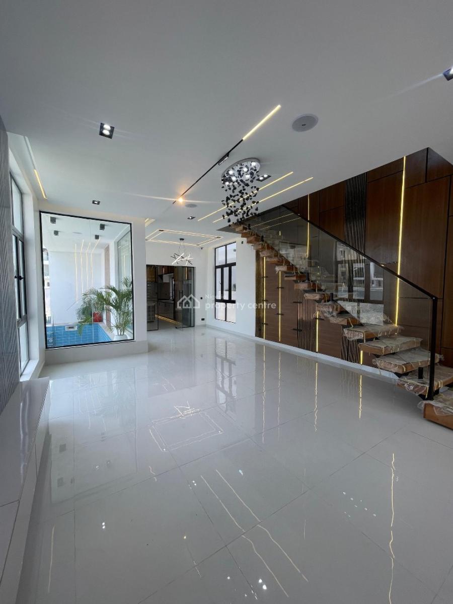 Luxury 5 Bedroom Detached Duplex with a Bq and Swimming Pool, Ikota, Lekki, Lagos, Detached Duplex for Sale