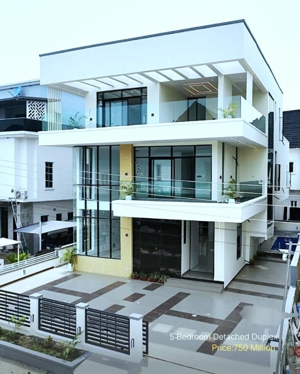 Luxury 5-bedroom Fully Detached Duplex, Ikota, Lekki, Lagos, Detached Duplex for Sale