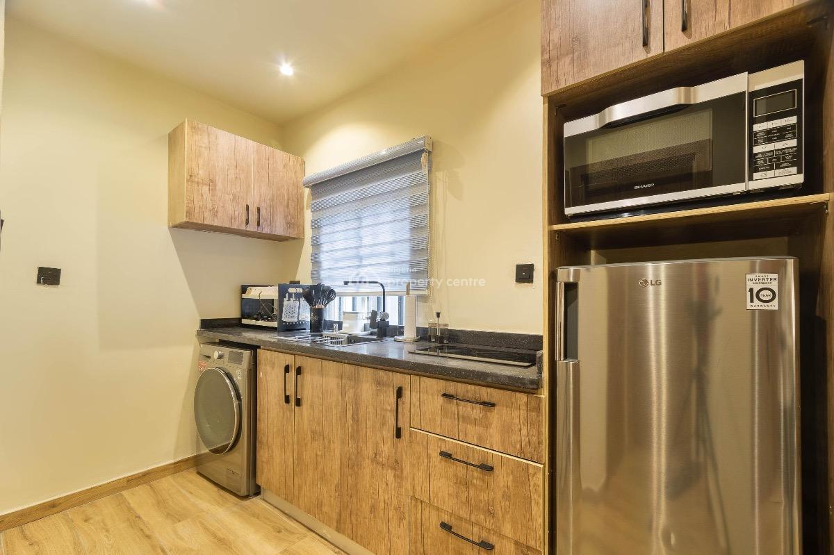 Lush Fully Furnished 1 Bedroom Apartment, Godwin Omene Street, Lekki, Lagos, Flat / Apartment for Rent