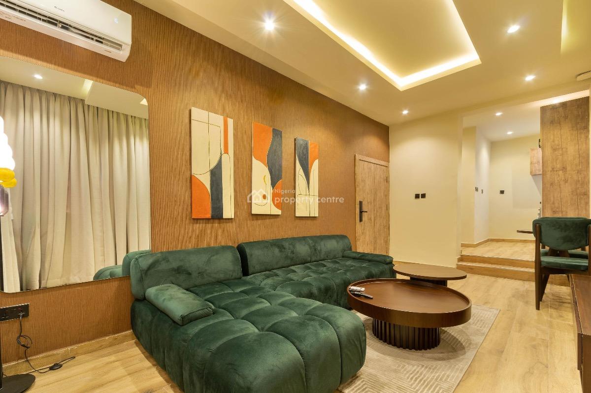 Lush Fully Furnished 1 Bedroom Apartment, Godwin Omene Street, Lekki, Lagos, Flat / Apartment for Rent