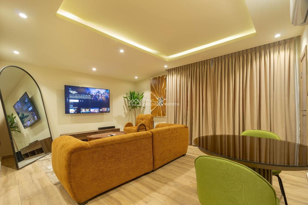 Subtle Furnished 1 Bedroom Apartment, Godwin Omene Street, Lekki, Lagos, Flat / Apartment for Rent