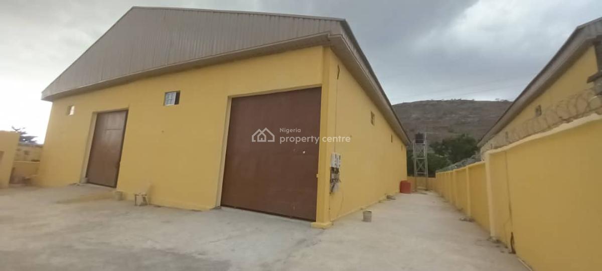 500sqms Warehouse with Offices and Good Headroom, Off Kubwa Expressway, Kubwa, Abuja, Warehouse for Rent