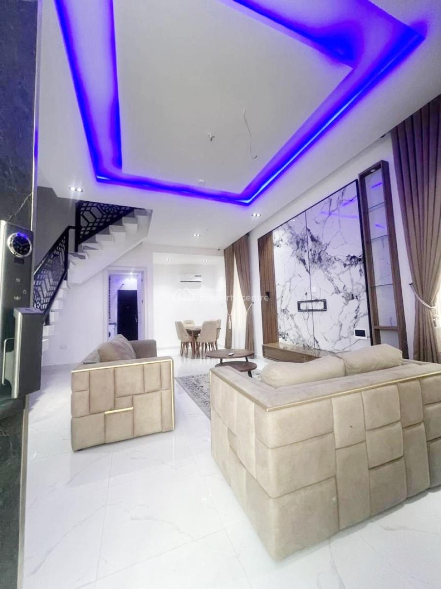 Luxury Furnished 4 Bedroom Semi Detached Duplex with Bq, Adeniyi Jone, Ikeja, Lagos, Semi-detached Duplex for Rent
