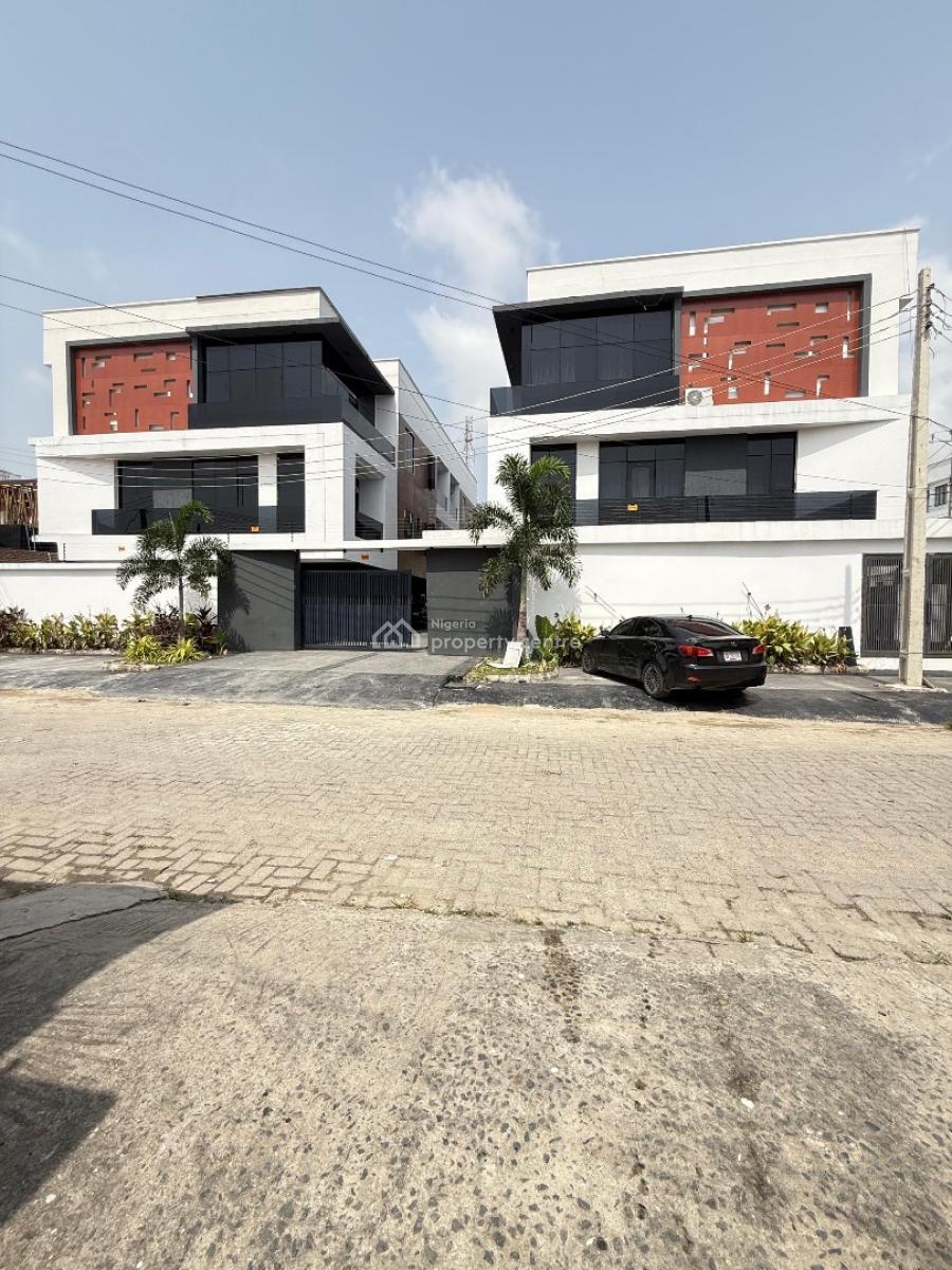 Four Bedroom Terraced with Bq, Off Admiralty Way, Lekki Phase 1, Lekki, Lagos, Terraced Duplex for Sale