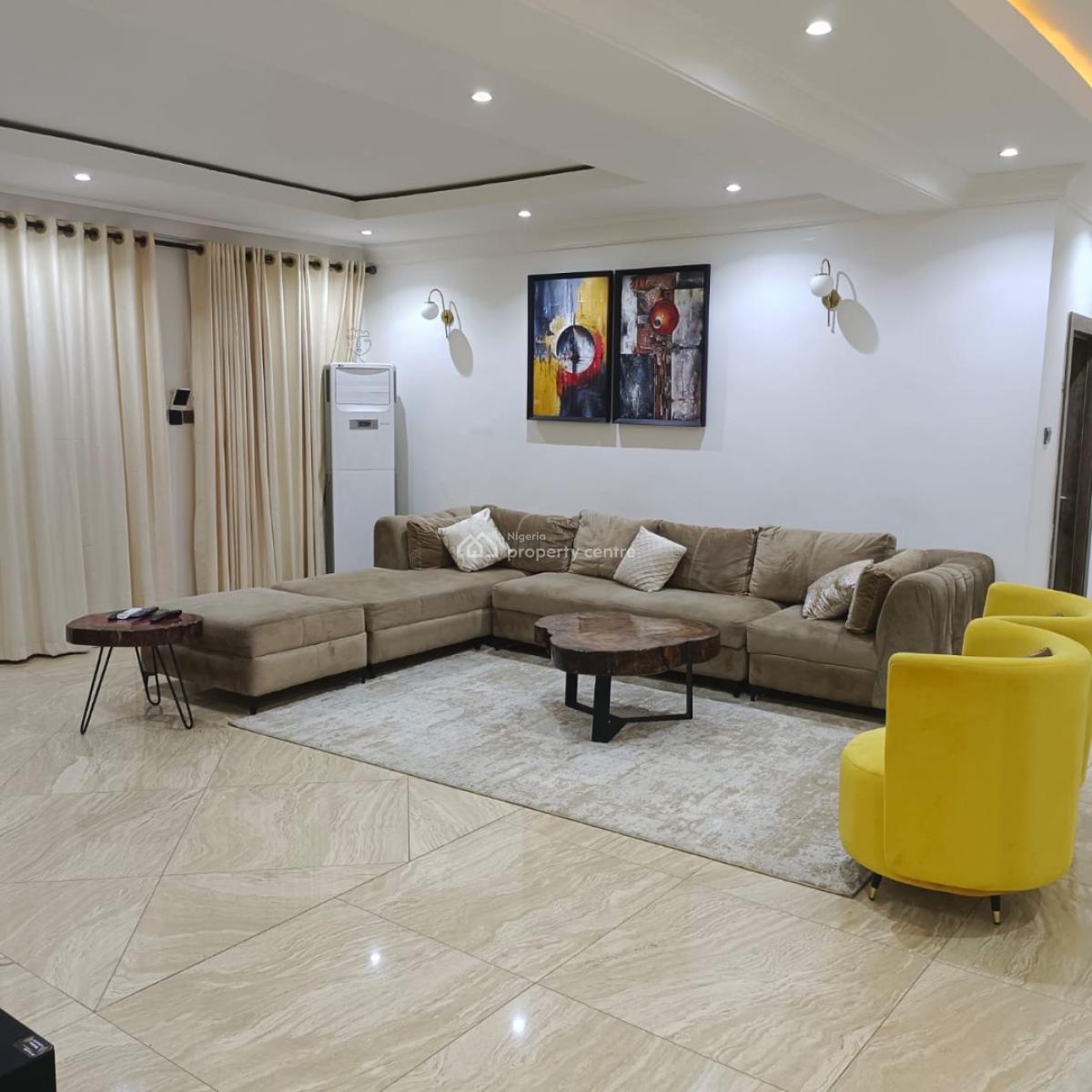 Furnished 3bedrooms Penthouse with Bq Available, Banana Island, Banana Island, Ikoyi, Lagos, House for Rent