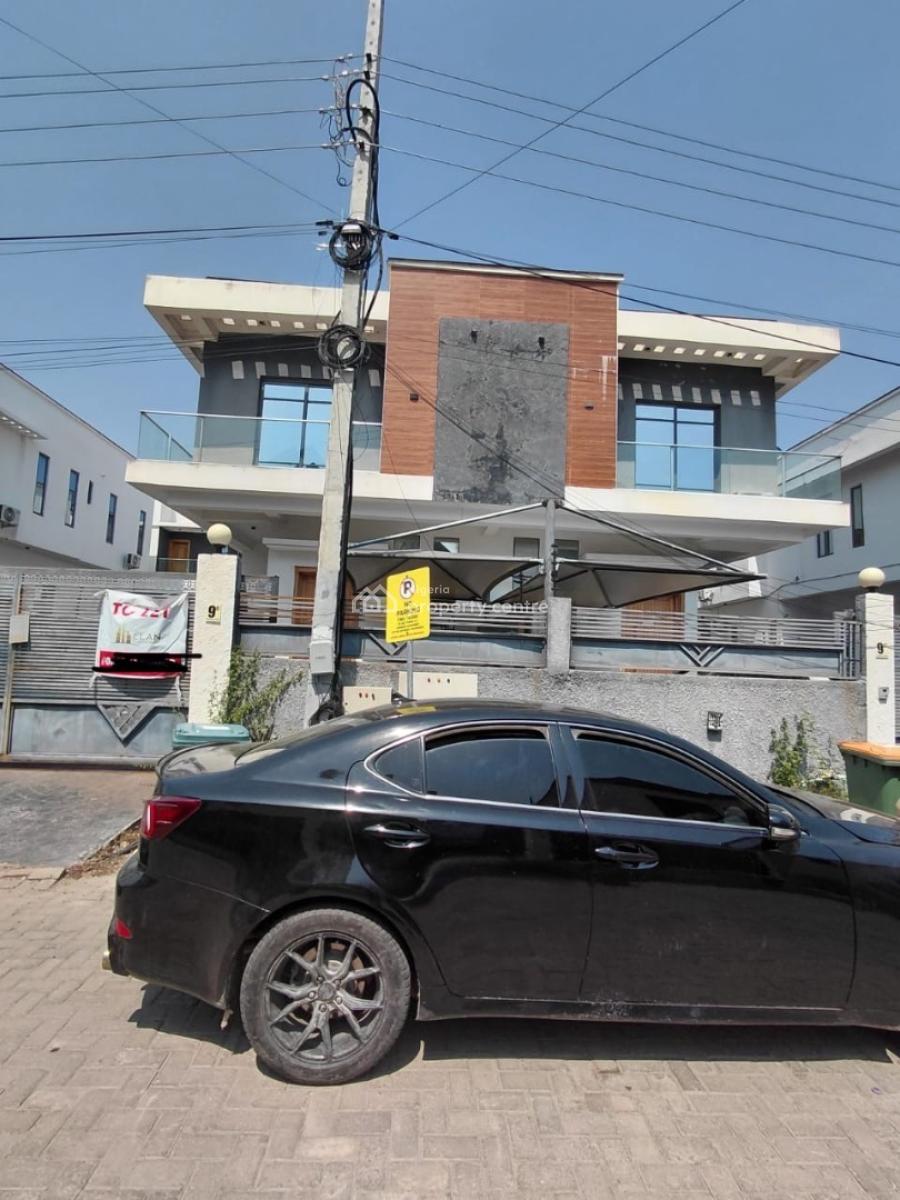 Standard  4 Bedroom Semi Detached Duplex with a Bq in a Secured Estate, Orchid Road, Just After Chevron Round About, Igbo Efon, Lekki, Lagos, Semi-detached Duplex for Rent